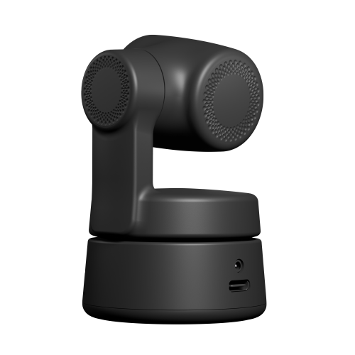 OBSBOT Tiny 4K AI-Powered PTZ Webcam AI-Tracking Auto-Framing Gesture Control HDR Dual Omni-Directional Mic Recording Streaming